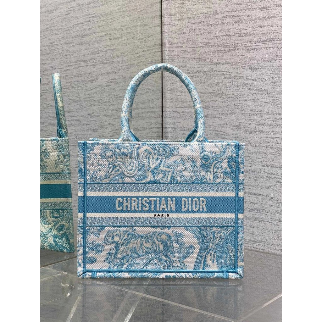 Dior Small Tote กระเป๋าสะพายใบเล็กขนาดล่าสุดดูละเอียดอ่อนมากสํารองกระเป๋าใบเล็กน่ารักประณีตและความจุ
