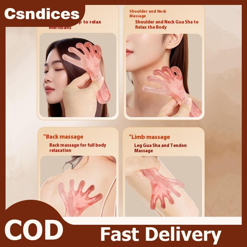 Csndices 1 PCS Resin Scalp Ba Massager Head Scratcher แบบพกพา SPA HEAD Massager สําหรับผ่อนคลายลึกสา