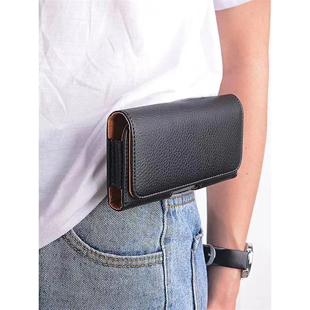 เอว-แขวนซองหนัง oppo A72 โทรศัพท์มือถือเอวกระเป๋า A53 สวมใส่เข็มขัด A57 ผู้สูงอายุโทรศัพท์ A92s ผู้ช