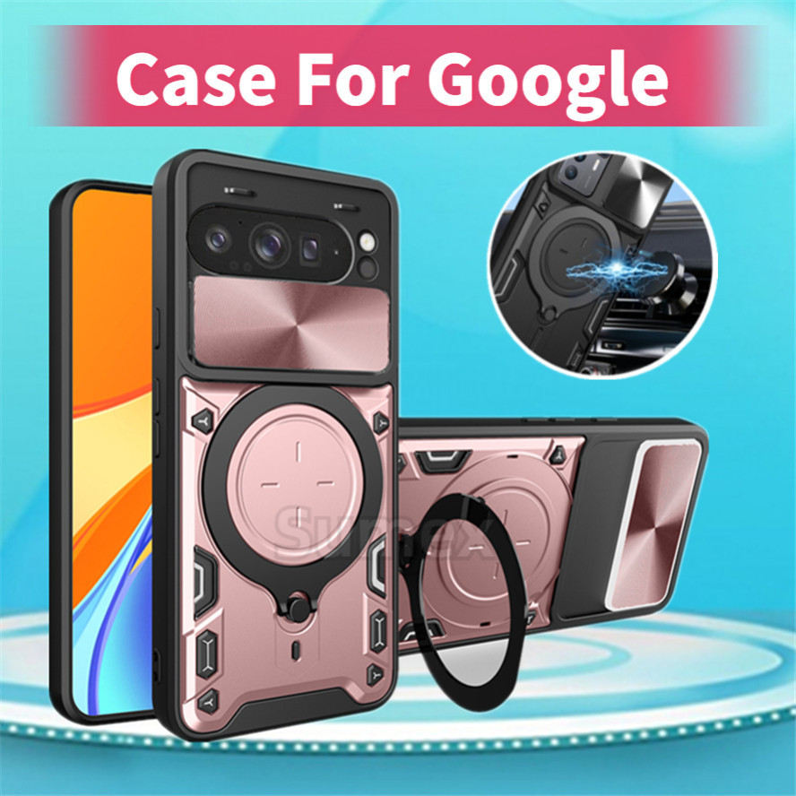 สไลด์กล้องป้องกันปลอกสําหรับ Google Pixel9 Pixel 9 Pro 9Pro XL Pixel9Pro GR83Y G2YBB GGX8B 2024 5G เ