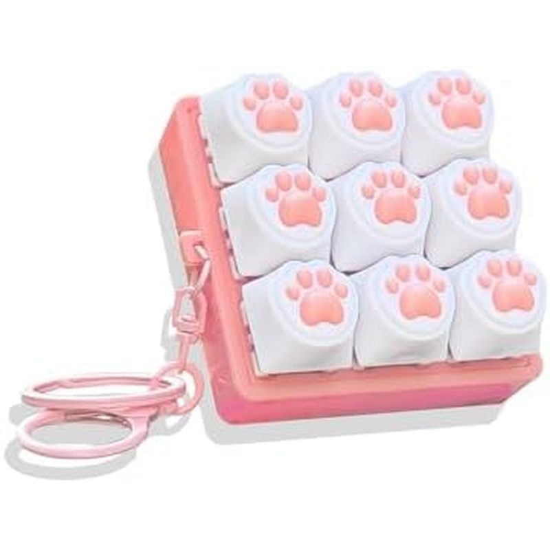 Sound Keyboard Fidget Toy,Fidget Keyboard for Stress Relief, Sound Keyboard Fidget Clicker for Offic