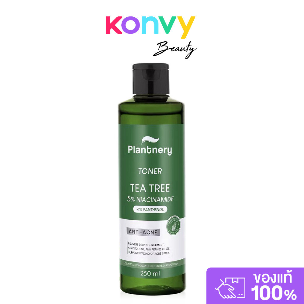 Plantnery Tea Tree First Toner 250ml แพลนท์เนอรี่ โทนเนอร์ที ทรี.