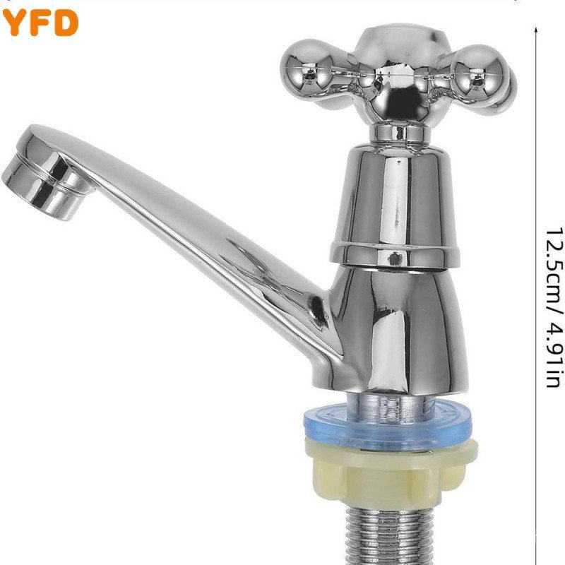 YFD UKCOCO 1 Faucet for hot water basin, cold water faucet, bathroom sink faucet, independent cold w