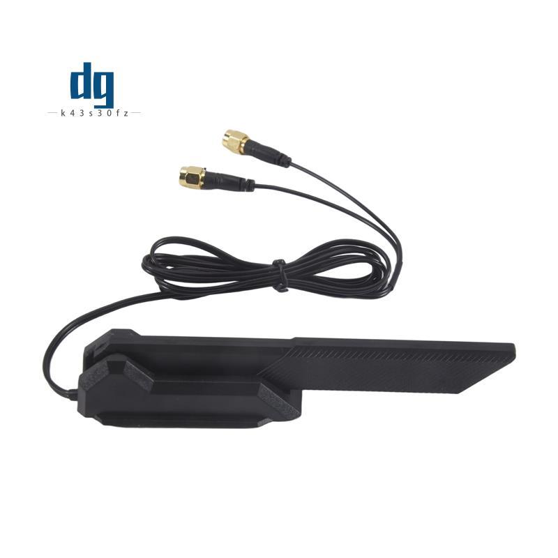 1 PCS WiFi 6E เสาอากาศ 2T2R 2.4G/5G/6G สีดําสําหรับ B660 H670 M13H Z690 เมนบอร์ด