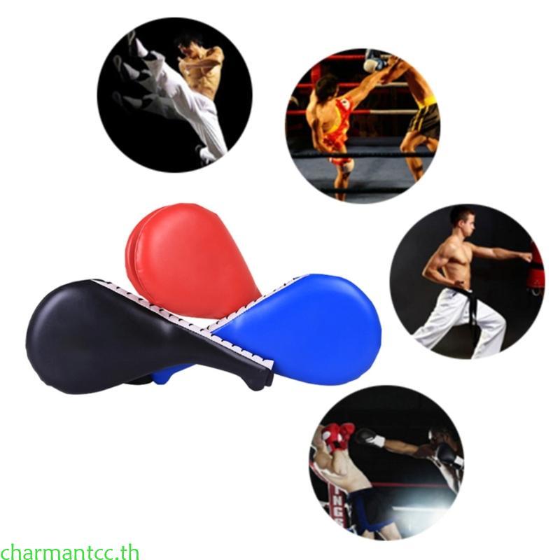 Charmantcc Kicking Targets Pad Strikes Boxing Pads สําหรับเด็กเยาวชนผู้ใหญ่ Taekwondo Kick Pad