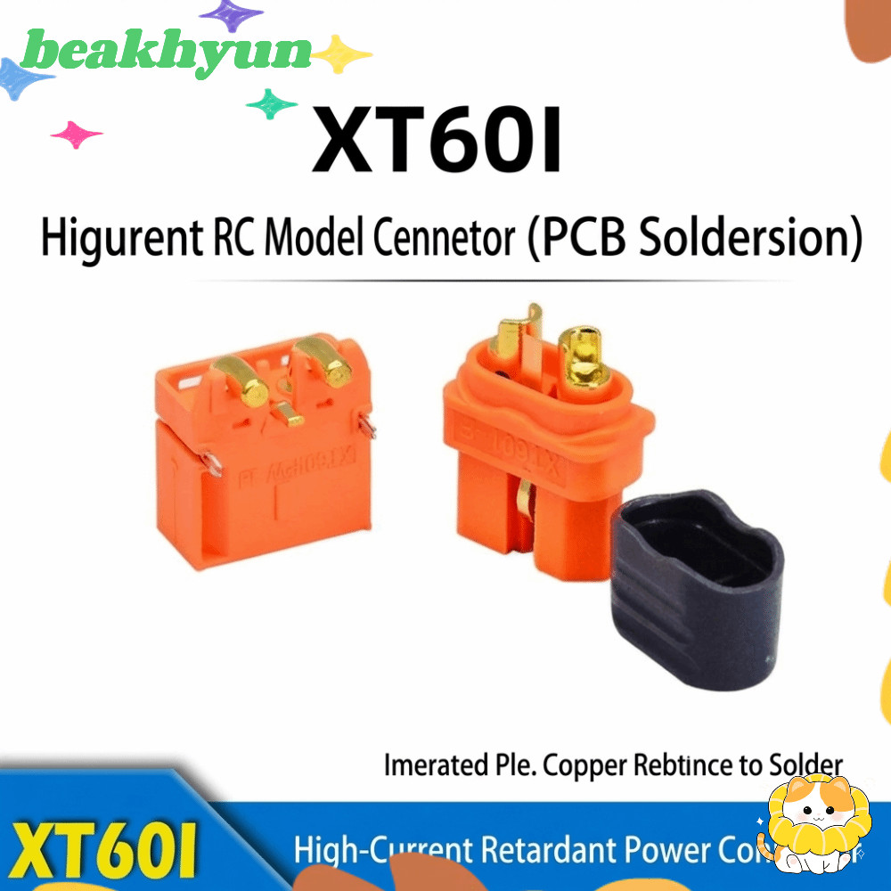 BYUN 2+1 ปลั๊กขาสัญญาณ, อุปกรณ์เสริมชิ้นส่วนรุ่น XT60I-F XT60I-PW 2+1 ปลั๊ก, พร้อมพินสัญญาณทองเหลือง