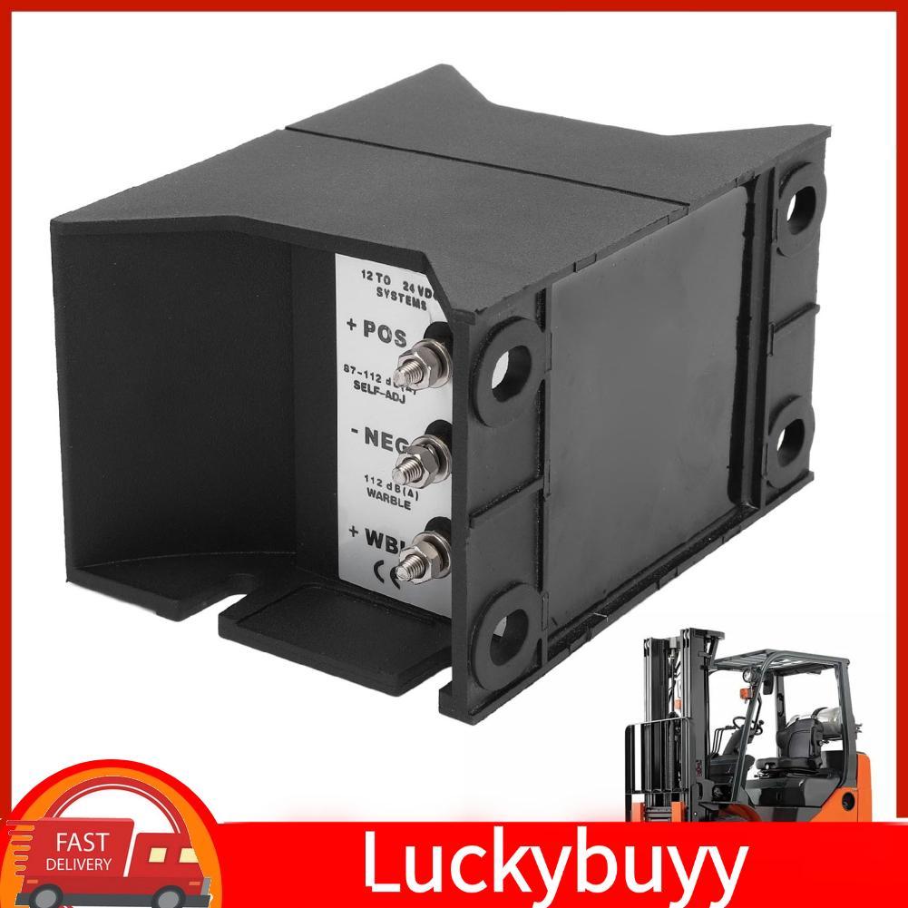 Luckybuyy รถย้อนกลับ Horn 112dB กันน้ำ 3 เสียง Buzzer ALARM สำหรับรถบรรทุกรถขุด DC12V ถึง 48V (YC-31