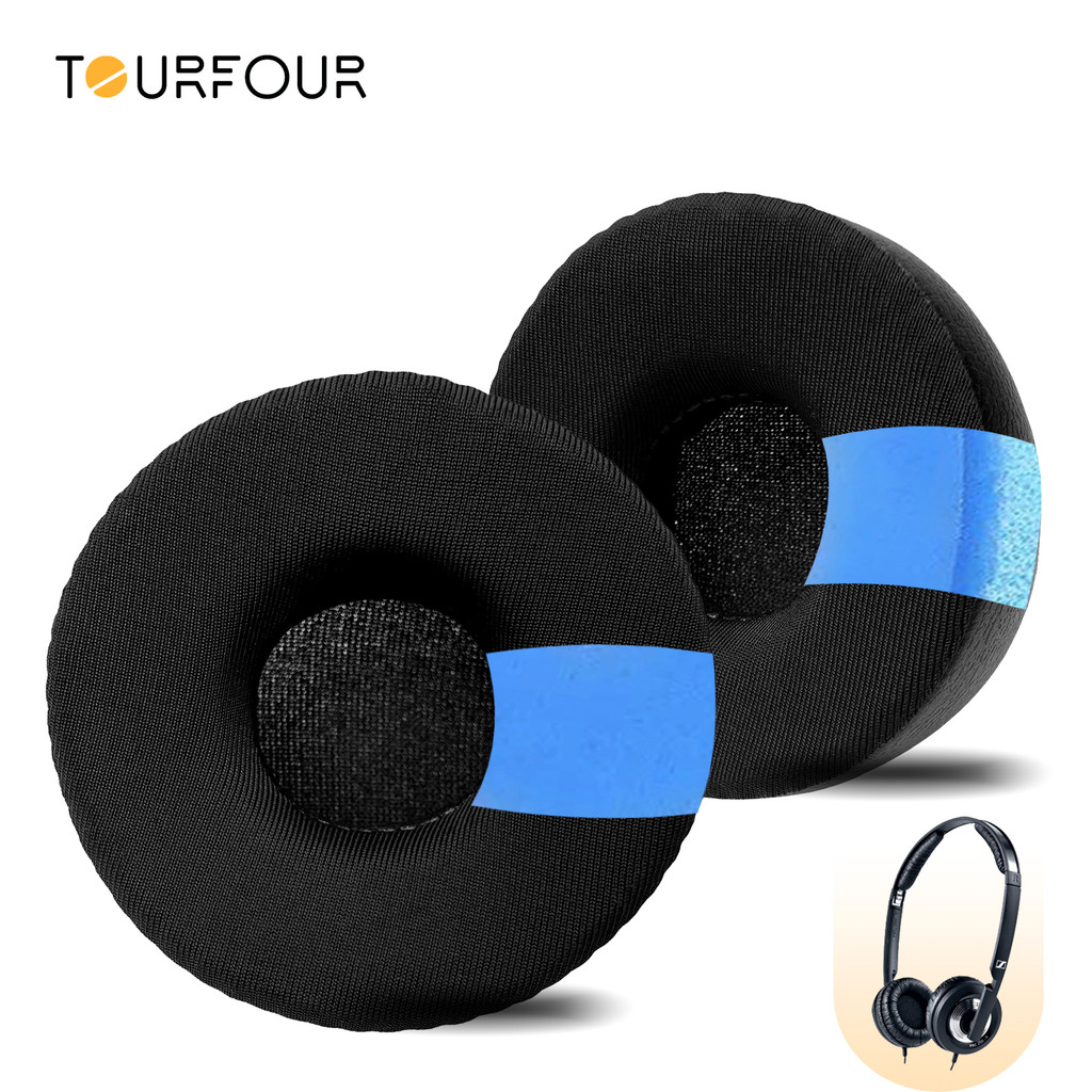 TOURFOUR เปลี่ยนแผ่นรองหูฟังสําหรับ Sennheiser PXC150,PXC250,PXC250II หูฟังแผ่นรองหูฟังแขน Earmuffs 