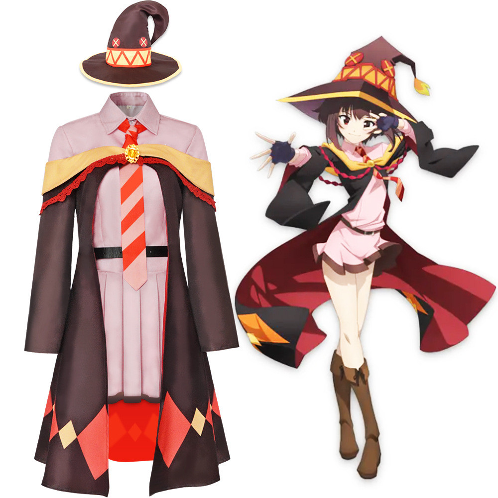 Offering Flames for a Beautiful World cosplay Megumi Halloween 2D cosplay costume Magic Academy anim