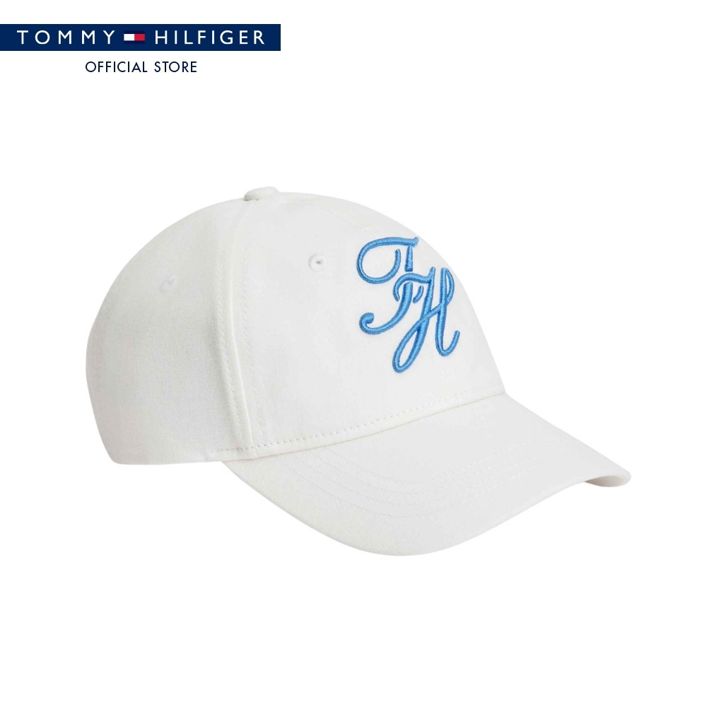 Tommy Hilfiger หมวก ผู้หญิง รุ่น AW0AW18338 YBL - สีขาว