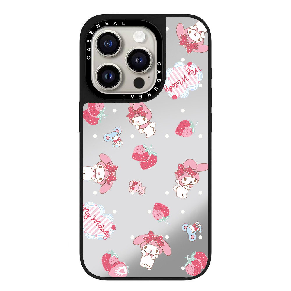 CASENEALดอกไม้Melodyคุณภาพสูงกระจกเคสโทรศัพท์เหมาะสําหรับi รูปที่ 4