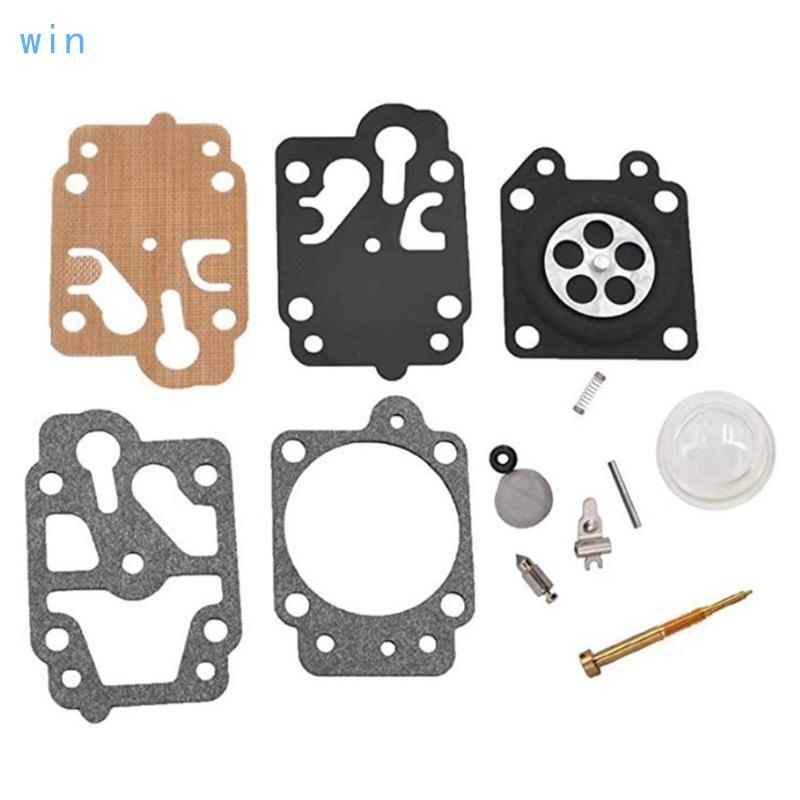 Win คาร์บูเรเตอร์ Carb Repair Rebuild Kit ปะเก็นไดอะแฟรมสําหรับ 139f 26CC 33CC 43CC 52CC
