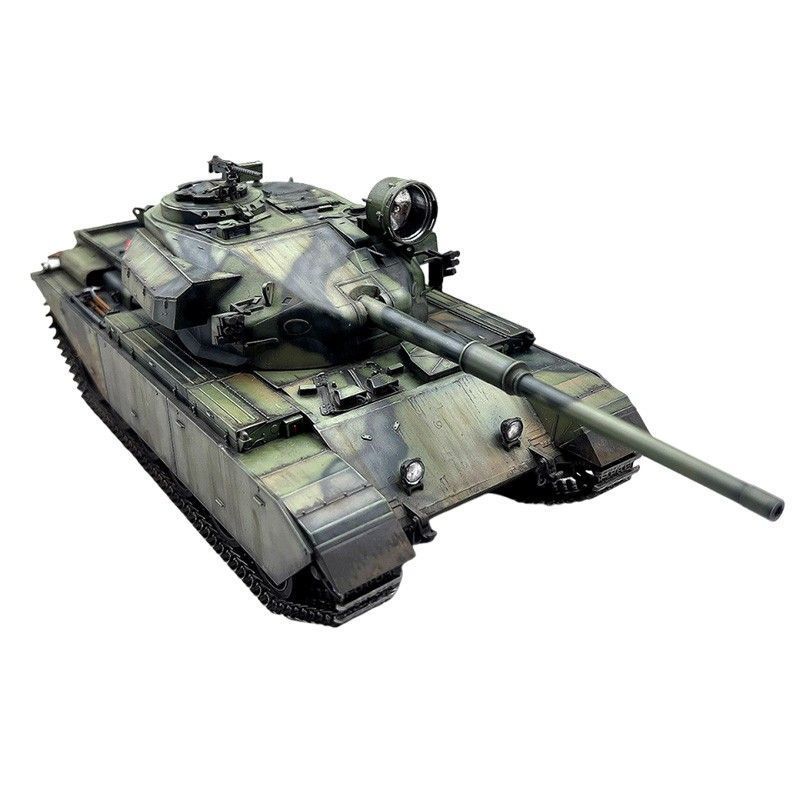 Henghui Amusing 35A071 1/35 100F Leader War Tank Assembly Model ฟรีการพิมพ์ 3D ไฟอินฟราเรด