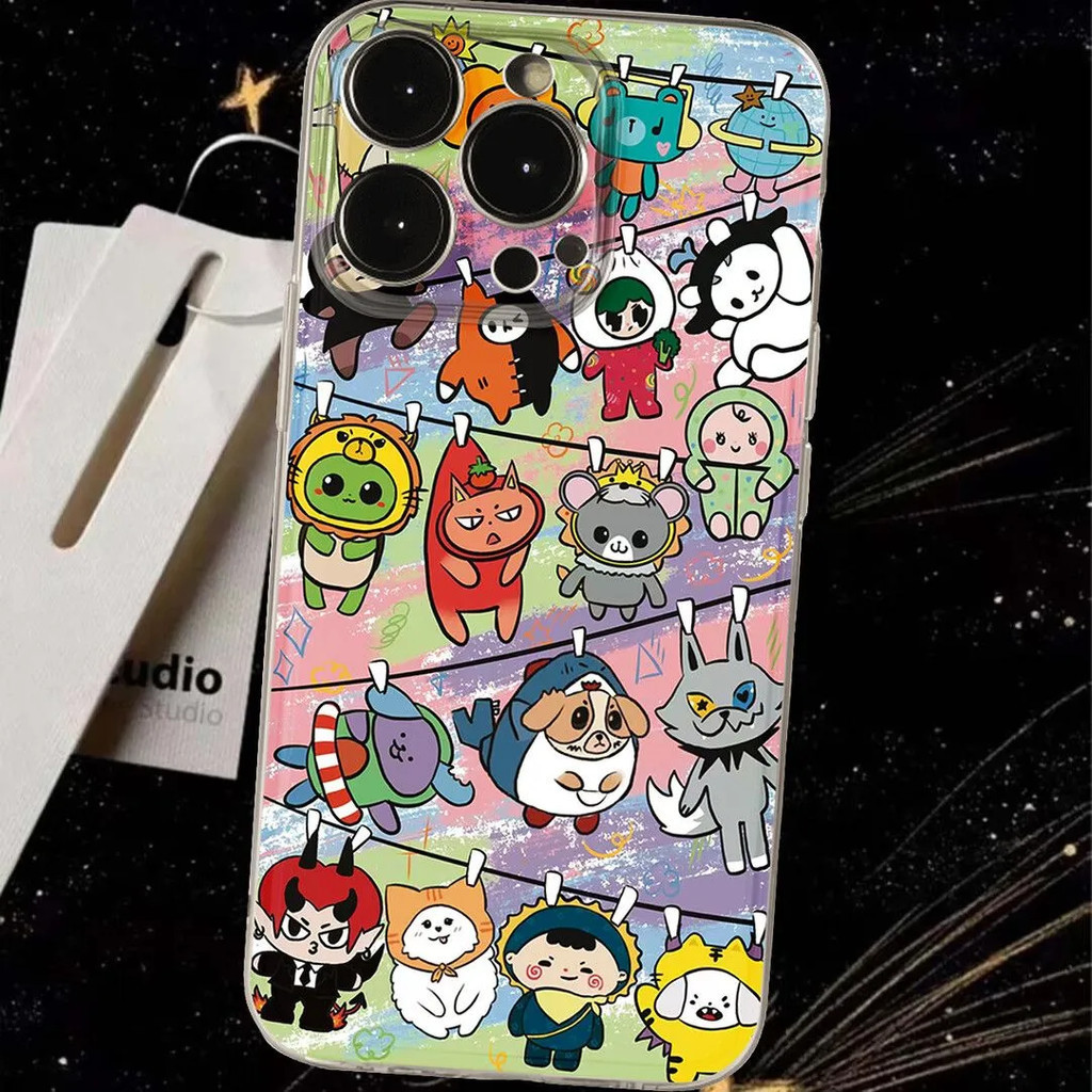 ขายร้อน gmmtv All-Star รุ่น Q เคสโทรศัพท์ Precision Hole รวมทุกอย่างสําหรับ Iphone 17 16 15 14 Pro M