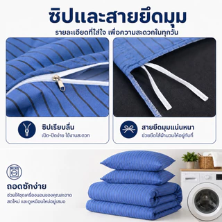 ผ้าปูที่นอนรัดมุม 4 in1 ชุดเครื่องนอน 100% Cotton Ready Stock ผ้าปูที่นอน 3/3.5 ฟุต 5 ฟุต 6 ฟุต