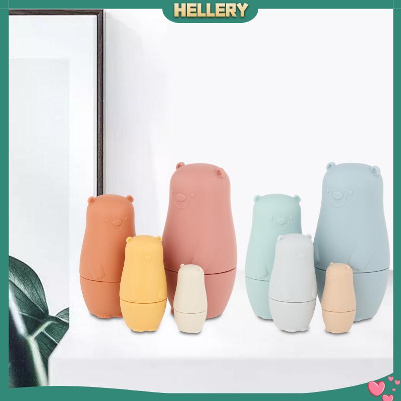 [HelleryTH] Montessori Stack Nesting Dolls Toys Early Educational Toys Building Stacker Toys