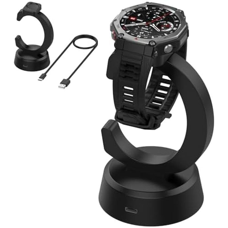 แท่นชาร์จ Mii สําหรับ Amazfit T-Rex 3 PRO, T-Rex 3, สาย Helio, Balance, Balance 2 Smart Watch, แท่นช
