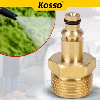 Kosso ข้อต่อเครื่องฉีดน้ำแรงดันสูง สำหรับ Bosch Zinsano AR B&D(Black Decker) Dawoo Patriot (1ชิ้น)