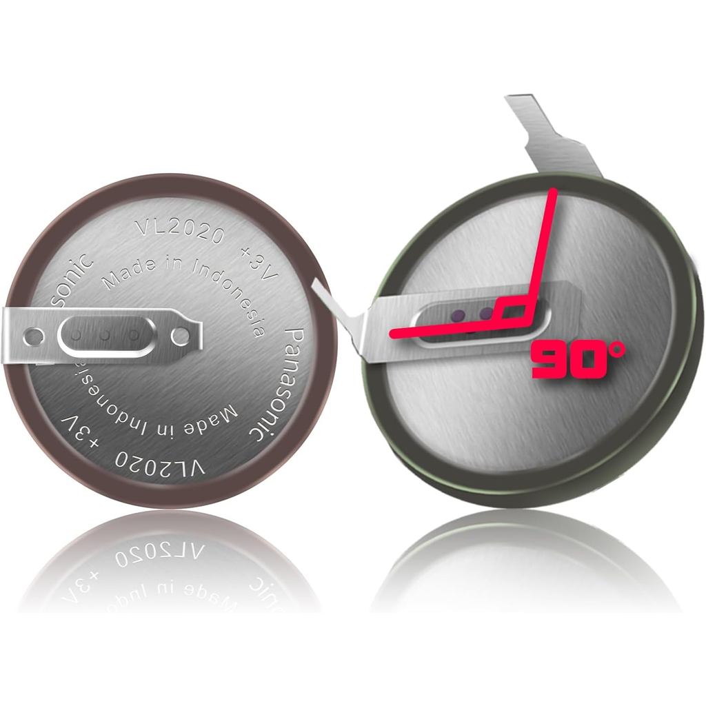 2-Pack VL2020 สําหรับ BMW Key Fob แบตเตอรี่,เปลี่ยนสําหรับ BMW Keyless Entry รีโมทคอนโทรลสมาร์ทกุญแจ