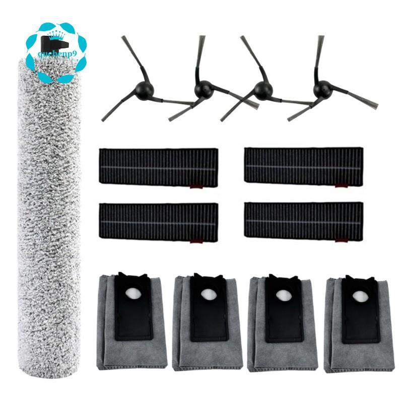 [Fast Q9]สําหรับ U300 U300 Max Sweeping Floor Machine Roller Cloth Hepa Filter Dust Bag Side Brush R