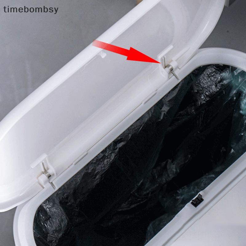 (time) 2 ชิ้น/ล็อตถังขยะปรับได้ 3 ม้วนสแตนเลส 304 Torsion Spring Storage Buet Opening Spring (TH)