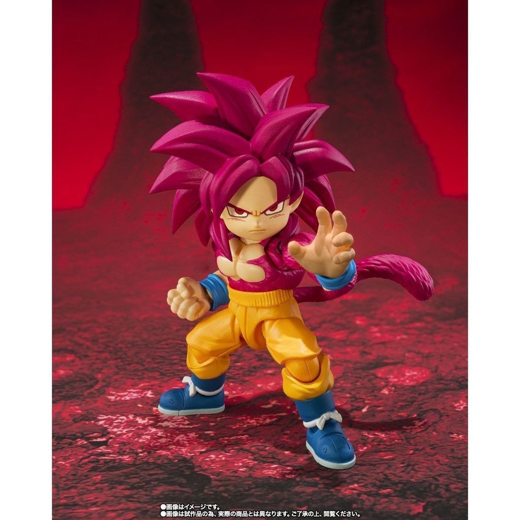 Bandai SHF Dragon Ball DAIMA DAIMA Goku Super Saiyan 4 Super 4