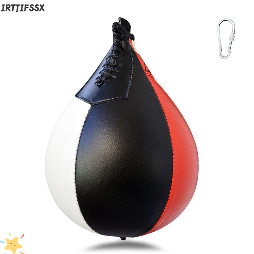 ถุงเตะ.Boxing Speed Bag หนังแท้ สำหรับการฝึกมวยและการออกกำลังกาย Muay Thai