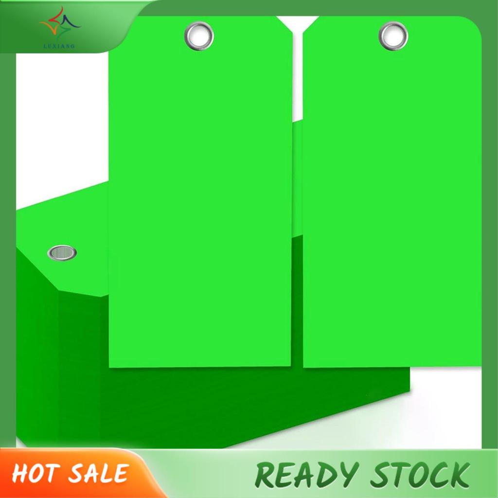 [luxiang.th] 4 3/4In X 2 3/8In Neon Shipping Tags Blank Heavy Duty Hang Tags with Extra Holes Writab