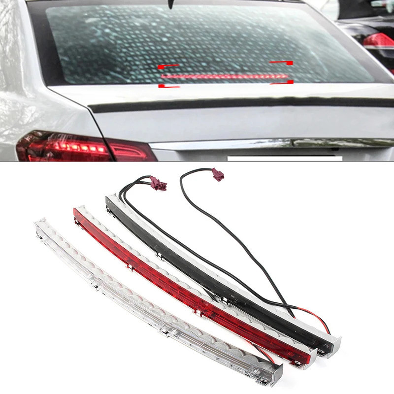 QY อะไหล่3rd ไฟเบรคเสริมหลังรถสำหรับ Mercedes Benz W204 W212 W218 2048200056 2049066020