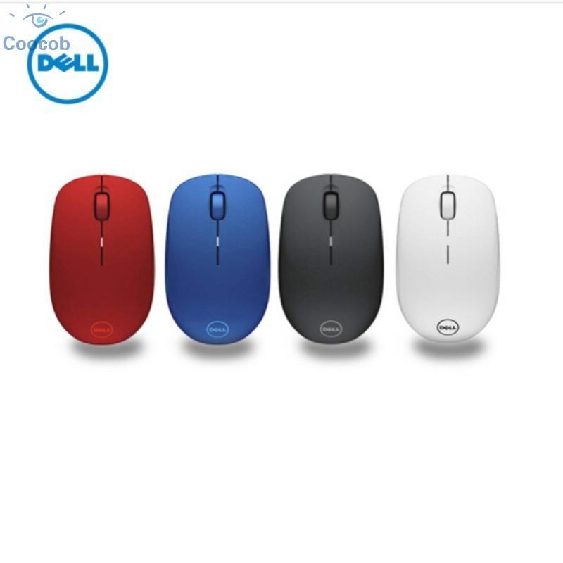 เมาส์ออปติคอลไร้สาย Dell WM126 สําหรับแล็ปท็อปและพีซีในสีดําและสีขาว