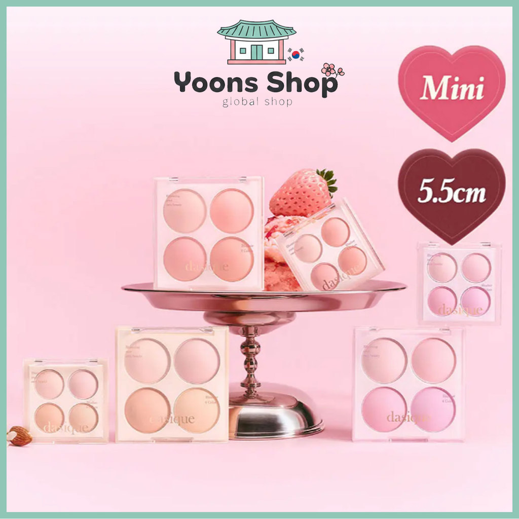 [dasique] Mini Blending Mood Cheek 3 สี_จากเกาหลี