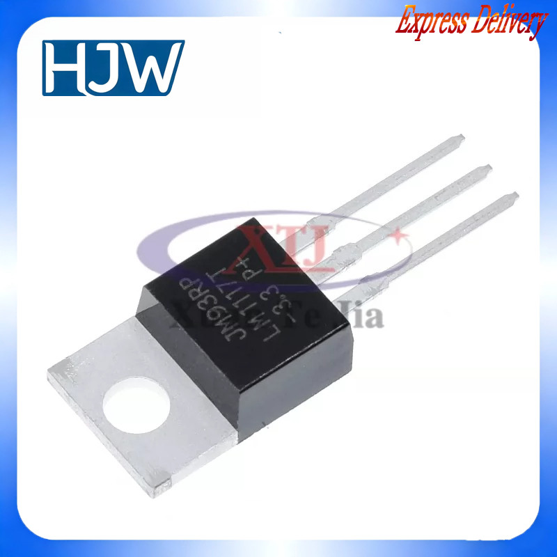 ยี่ห้อใหม่ LM1117T-3.3 LM1117-3.3 3.3V In-Linear TO-220 Linear/Voltage Regulator ชิป