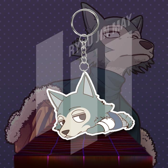 Gantungan Kunci / พวงกุญแจ / Gantungan HP - Beastars - Legoshi - A, Gantungan Kunci