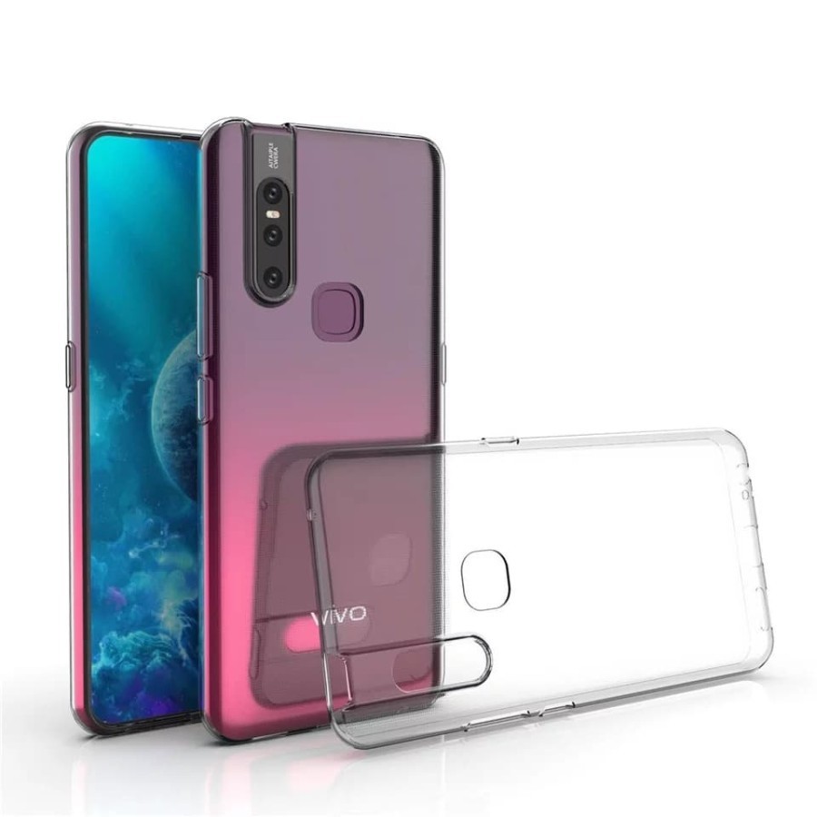 CASE VIVO V15 / V15 PRO SOFT CASE CLEAR ULTRATHIN JELLY CASE