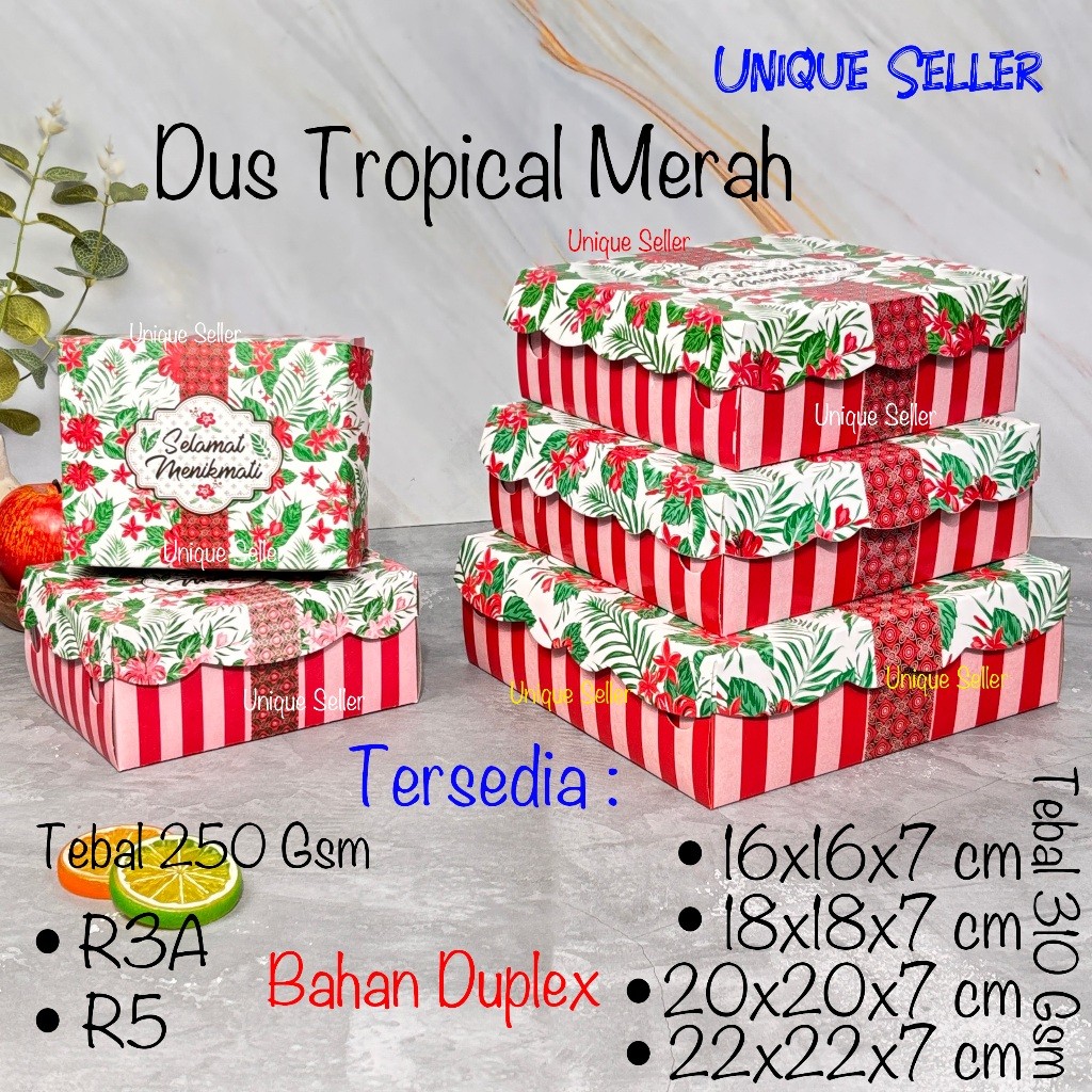 MERAH เค้กข้าวกล่อง R3A R5 16x16x7 18x18x7 20x20x7 22x22x7 ซม. จํานวน 10 ชิ้น R5k R6 R8k R10 R10 R10
