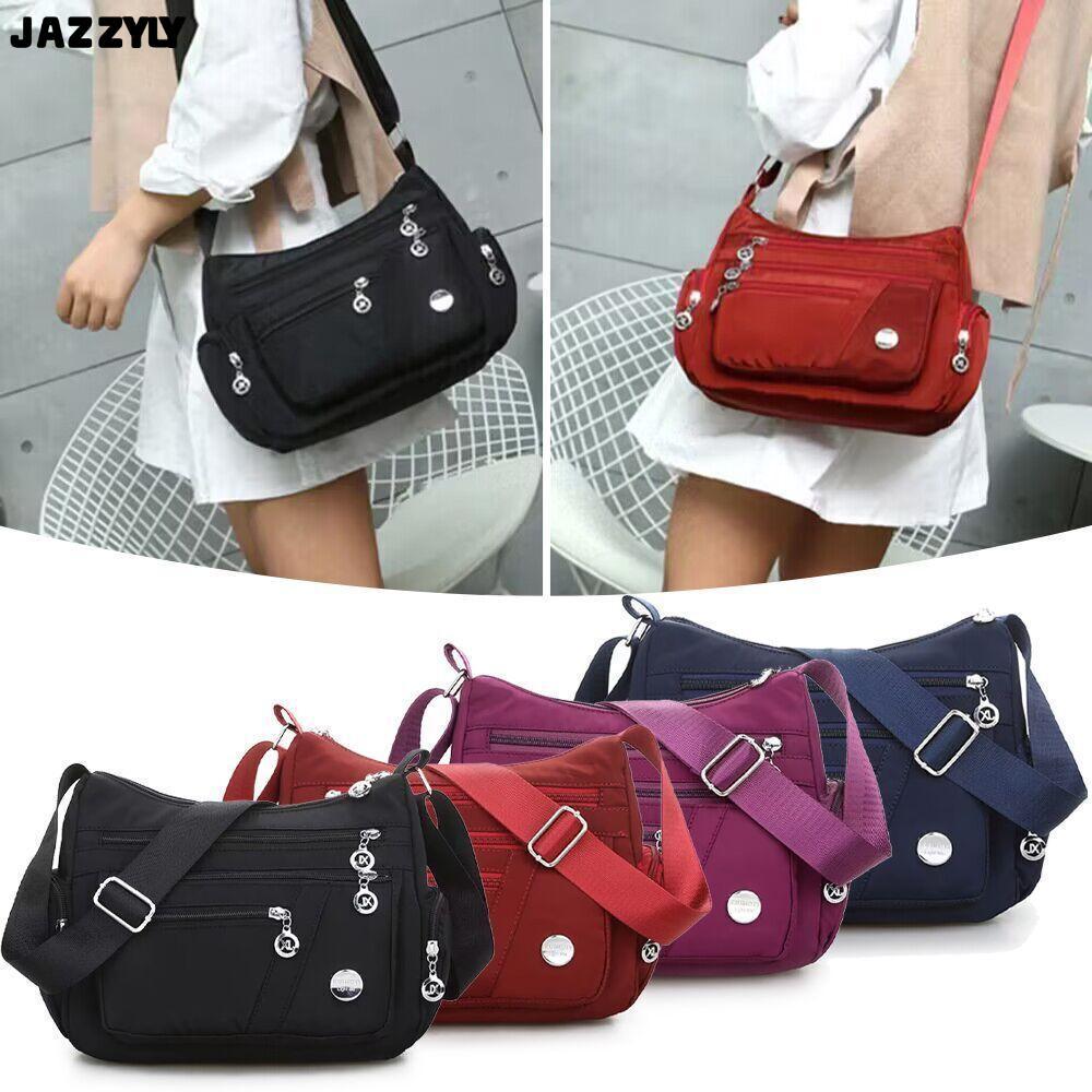 กระเป๋าถือ JAZZYLY แบบมัลติเลยerdem สำหรับเก็บของได้มาก พร้อมสายสะพาย