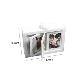 กล่องเก็บการ์ด&รูป โพลารอยด์ อัลบั้มหมุน กรอบรูปพลิก ของขวัญคู่รักวันเกิด