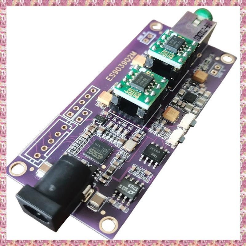 [VCPR] ES9039Q2M บอร์ดถอดรหัส I2S Input ES9039 โมดูล USB แบบซิงโครนัส Featuring OPA1642+ OPA1612- สา