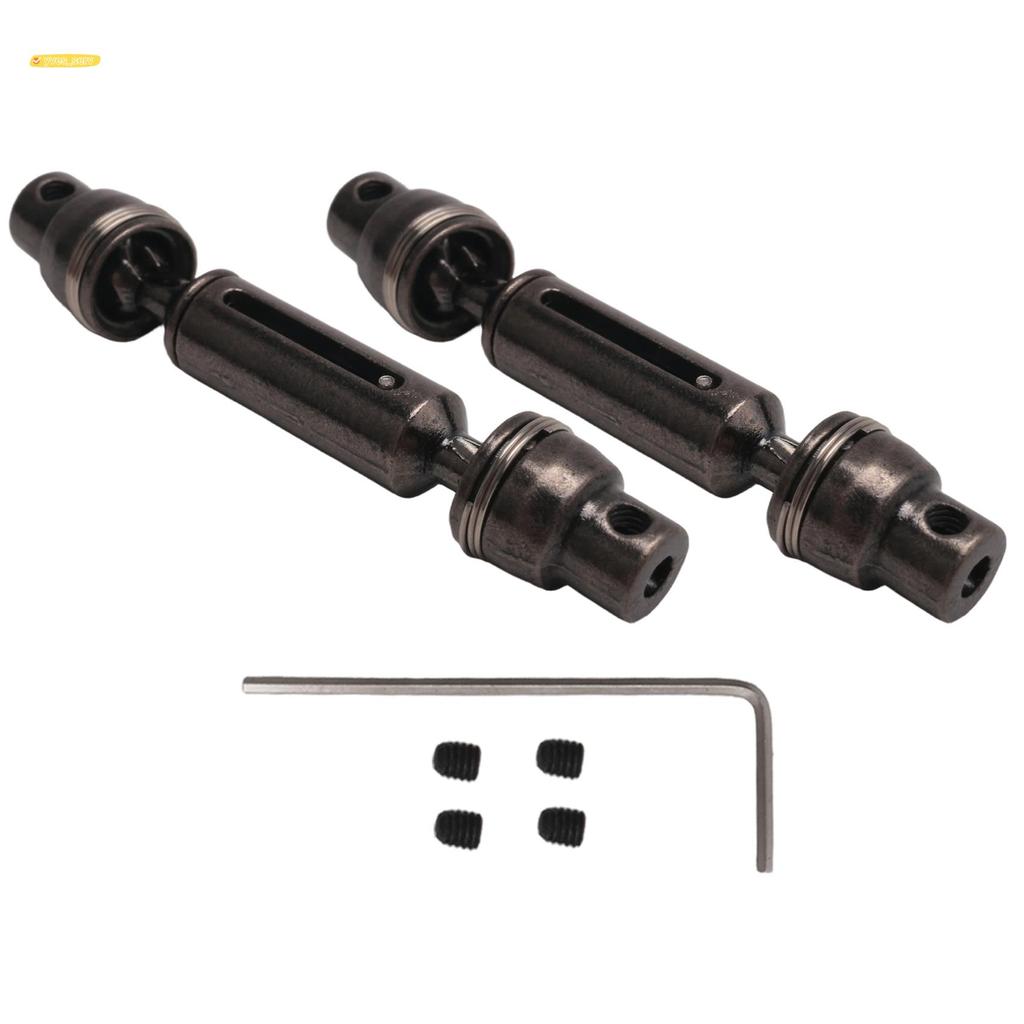 yves_service2Pcs โลหะไดรฟ์เพลา CVD สําหรับ D12 C14 C24 B14 B36 B24 MN D90 MN99S MN-90 RC รถอะไหล่อัพ