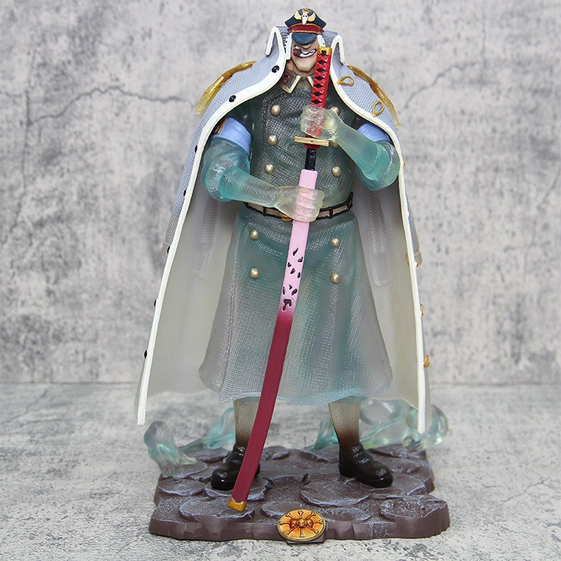 One Piece GK Prison GK Yunoki Leaving a Stand Transparent Man Anime Model Decorative Boxed Figure