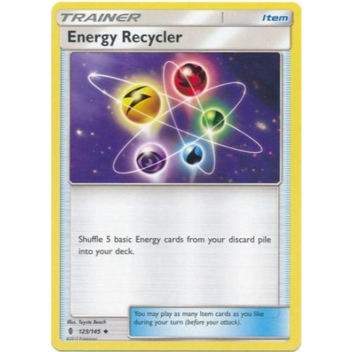 [การ์ดโปเกมอน TCG] Energy Recycler - 123/145 - Uncommon