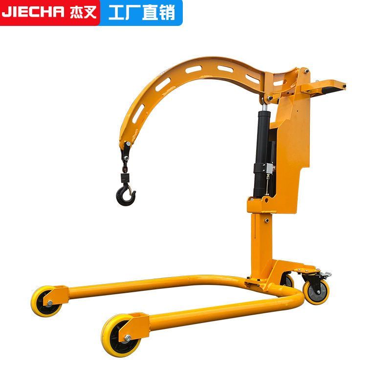 Cordless electric mini hoist portable small crane lift winch jib crane for heavy load