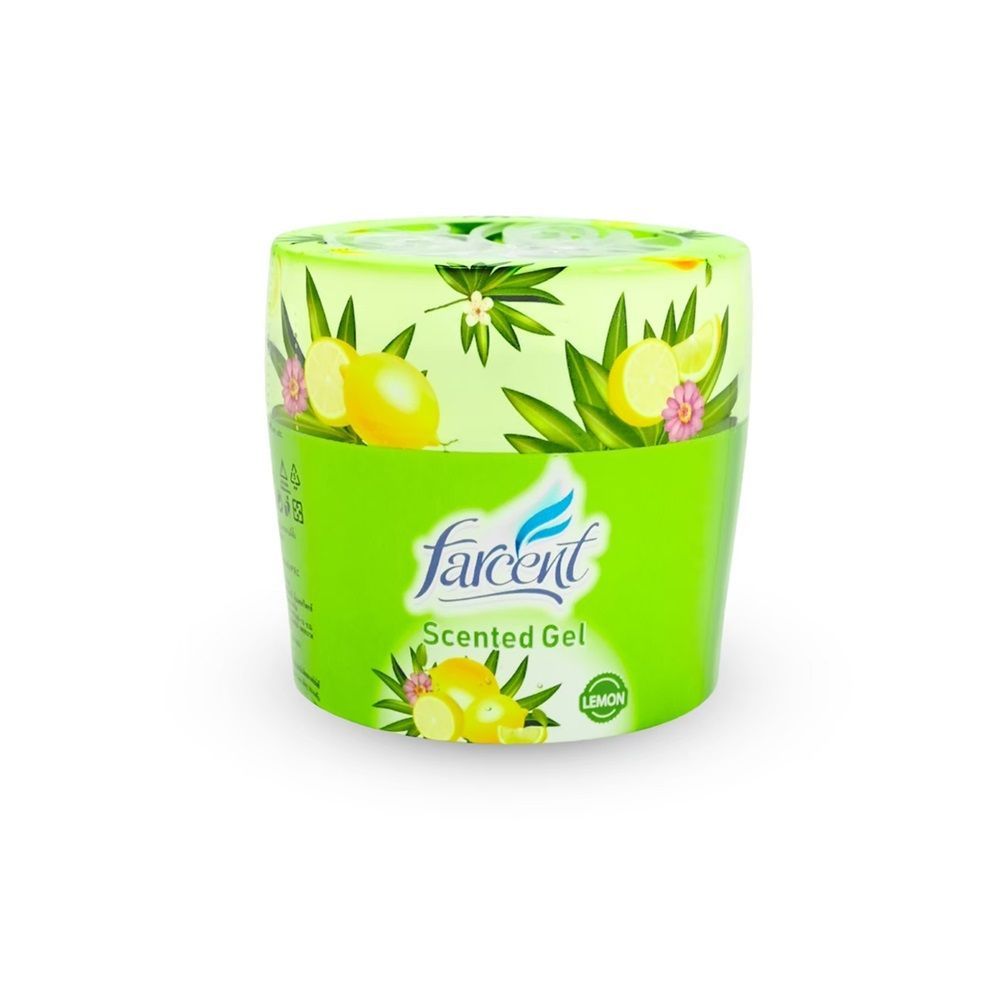 [สินค้าส่งด่วน] ฟาร์เซ็นท์ เซ็นท์เต็ดเจล เลมอน 70ก. FARCENT SCENTED GEL LEMON 70G.