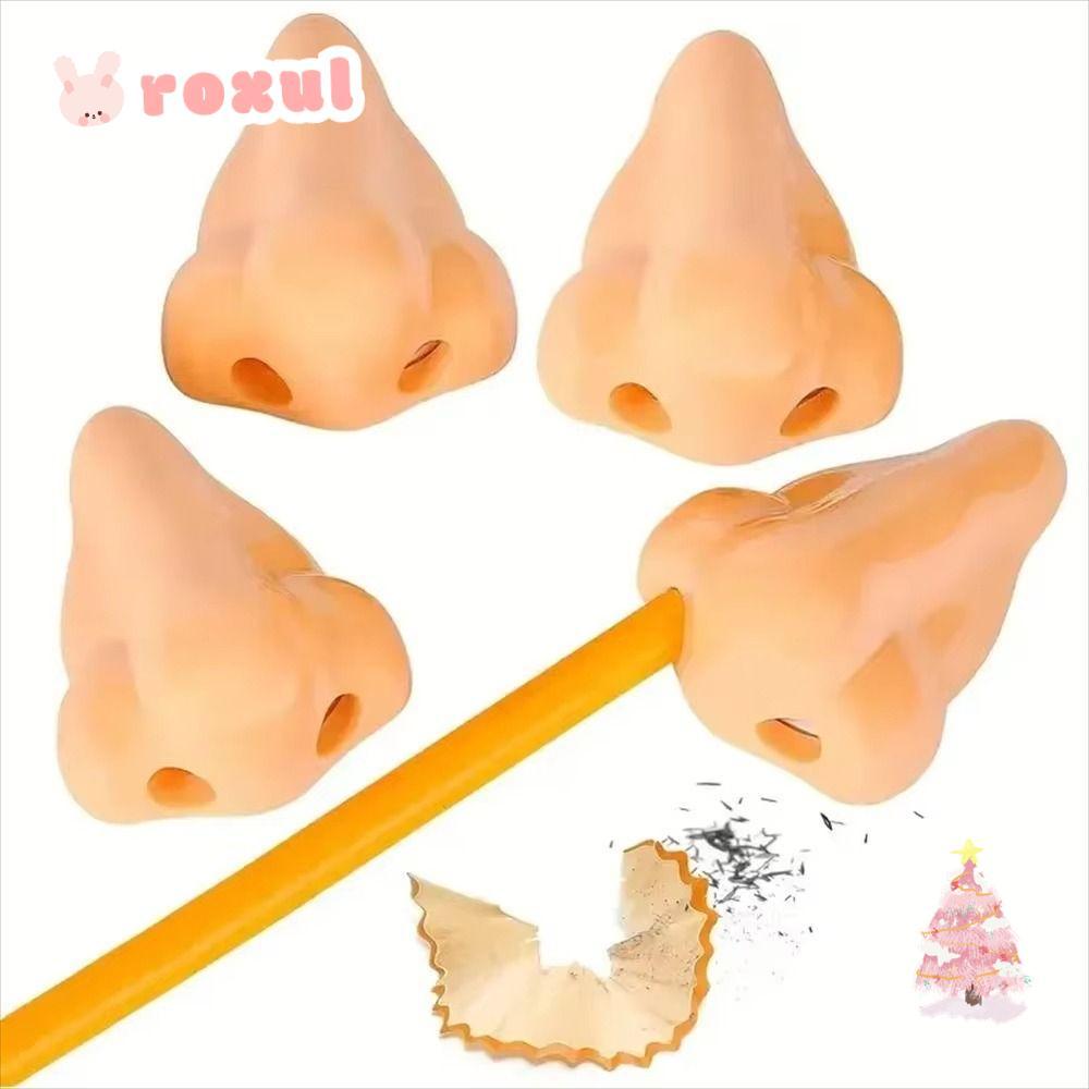 กบ กบเหลาดินสอจมูก, จําลองจมูกออกแบบสองหลุมเหลา, สนุกแปลกแบบพกพาการ์ตูนนักเรียนกบเหลาดินสอห้องเรียนของขวัญและรางวัล