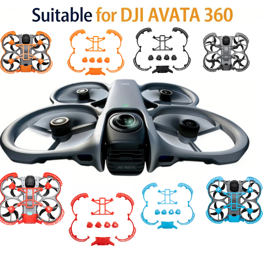 DJI avata360 อุปกรณ์ป้องกันแหวนที่เหมาะสมน้ําหนักเบาการออกแบบส่วนบุคคลไม่ตรงกรณีอุปกรณ์เสริมเที่ยวบินปกติ
