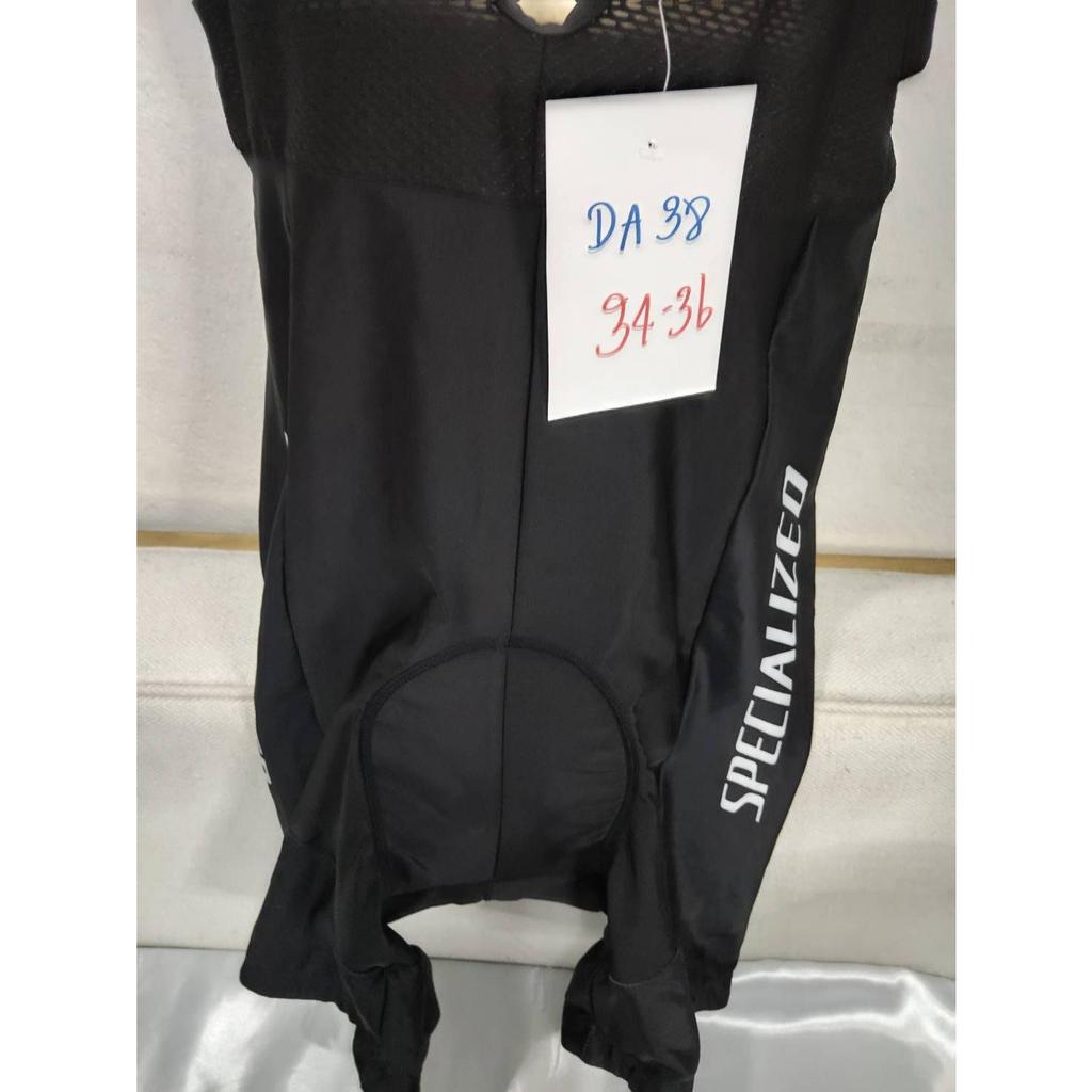 DA38 {สินค้ามือ1ล้างสต็อค }กางเกงเอี๊ยมปั่นจักรยาน Specialized เป็นกางเกงที่ออกแบบสำหรับการปั่นจักรย