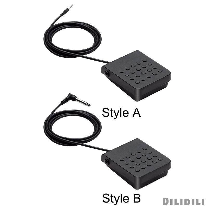 [Dilidili] โลหะทนทาน Sustain Pedal สําหรับเปียโนอิเล็กทรอนิกส์ขยายสายลื่น Footswitchs สําหรับคีย์บอร์ดสนับสนุน