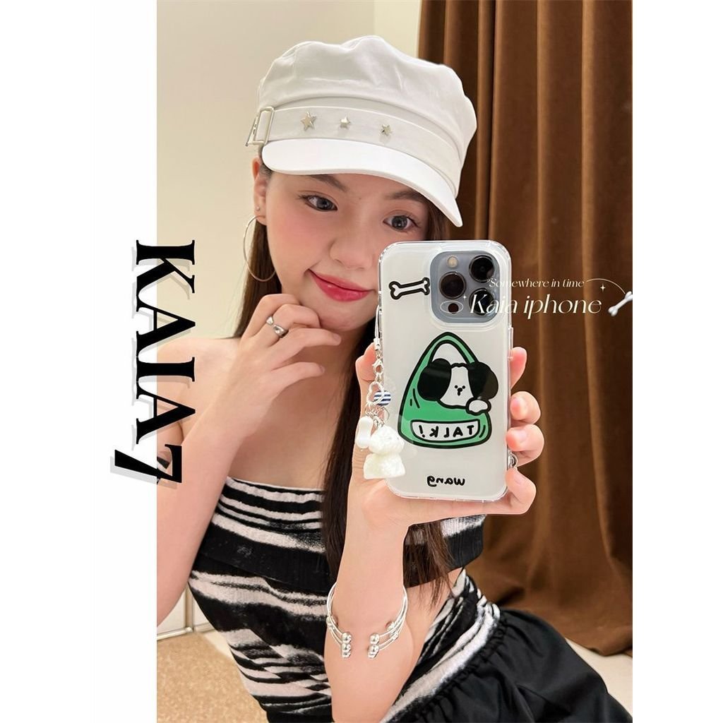 เคสโทรศัพท์ เหมาะสําหรับ iPhone 7 8 X XS XR XSMAX 11 12 13 14 15 16 Pro max Plus กระเป๋าสีเขียวลูกสุ