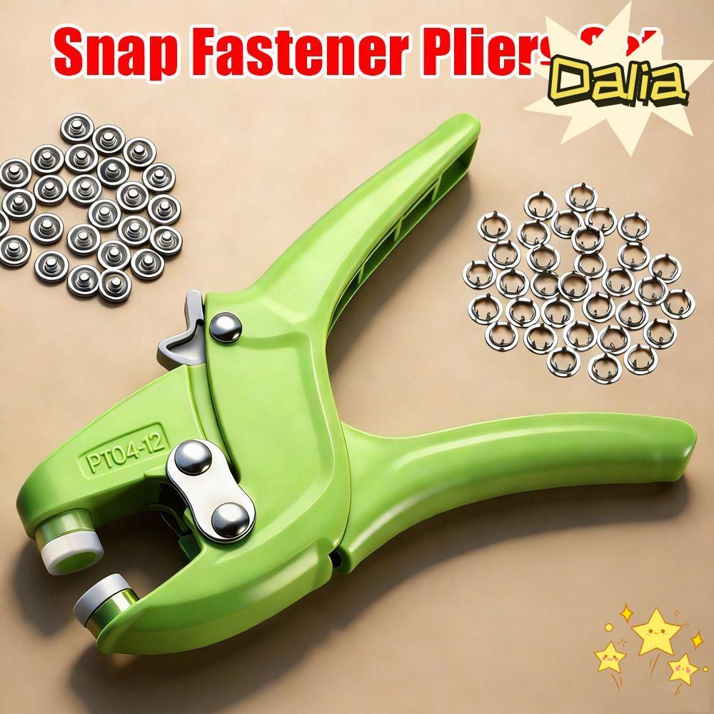 DALIA 5 Claw Snap คีม,ที่มองไม่เห็นโลหะ Snap Snap Fastener คีม,เครื่องมือเย็บผ้าไม่มีเจาะเวลาประหยัด