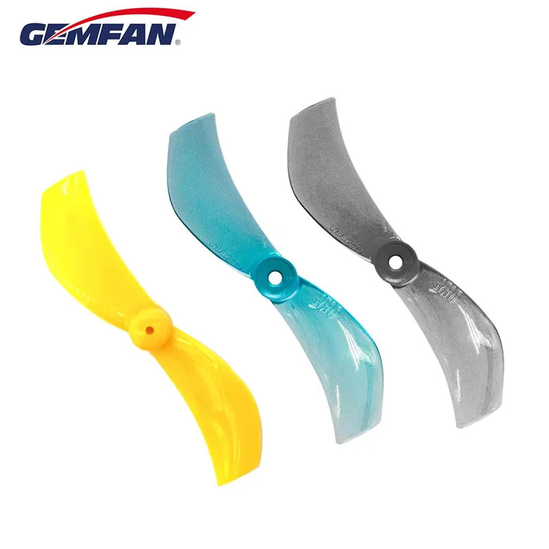 HB 4 คู่ 8pcs Gemfan 1610 40 มม.2 ใบมีดใบพัด CW/CCW สําหรับ Hollow ถ้วยมอเตอร์, Micro FPV Drone RC เ